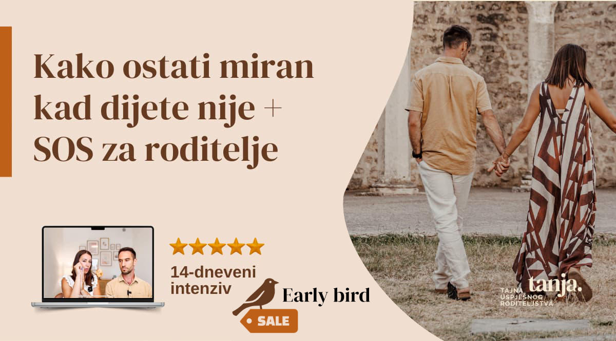 tanja kako ostati miran kad dijete nije