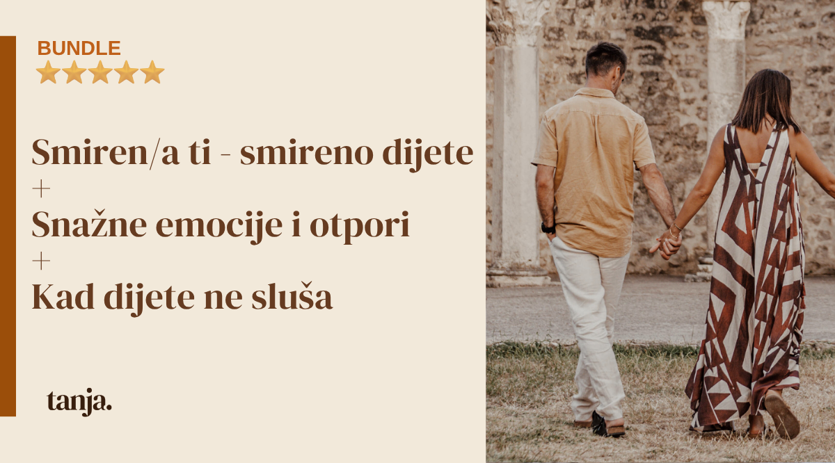 Bundle: Kako reagirati smireno+Snažne emocije i otpori+Kad dijete ne sluša